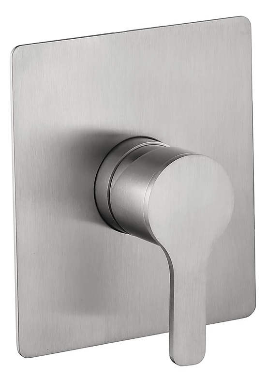 Oioli LIFE 26 Bateria natryskowa podtynkowa jednouchwytowa Brushed stainless steel 26920