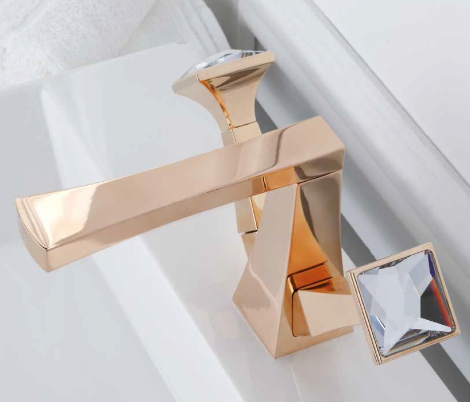 Oioli OPERA Bateria umywalkowa jednootworowa Rose Gold 60572/A-C32
