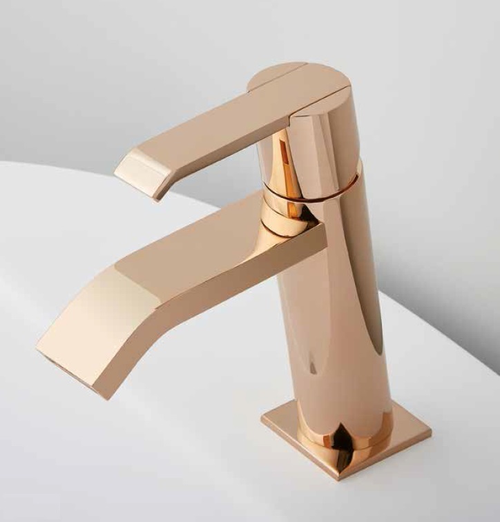 Oioli SPACE Bateria umywalkowa jednouchwytowa Rose Gold 9301-C32