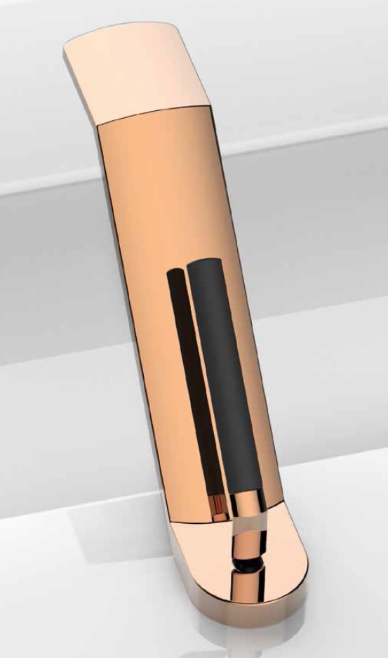 Oioli ZEN Bateria umywalkowa jednouchwytowa Rose Gold 80701-C32