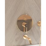    Oltens Molle Bateria wannowo-prysznicowa podtynkowa złota 34100800