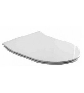       Olympia Ceramica Clear/Milady Deska sedesowa wolnoopadająca slim biały połysk C5CN01
