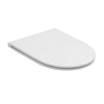       Olympia Ceramica Clear/Milady Deska sedesowa wolnoopadająca slim biały połysk C5CN01