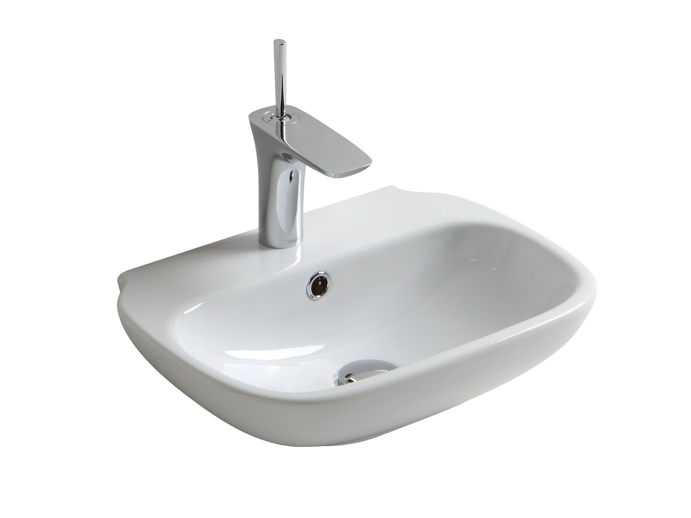 Olympia Ceramica Clear Umywalka 45x35 biały połysk CLE4345101