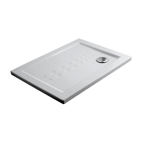 Olympia Ceramica Ibis Brodzik ceramiczny prostokątny 70x120cm, Biały IBI8701201