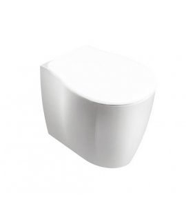 Olympia Ceramica Formosa 2.0 Miska bezrantowa 55x37 biały połysk FOR1103R01