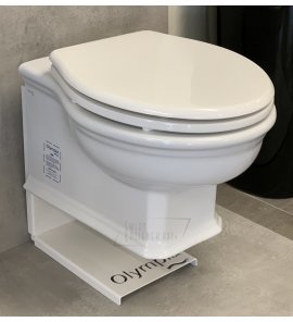      Olympia Ceramica Impero Miska 54x39 z deską wolnoopadającą biały IMP120201+C81101 PROMOCJA!! W MAGAZYNIE!!