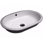       Olympia Ceramica Sattopiano Umywalka Podblatowa  55x38 cm biały połysk LIL4455001 WIETRZENIE MAGAZYNÓW!!