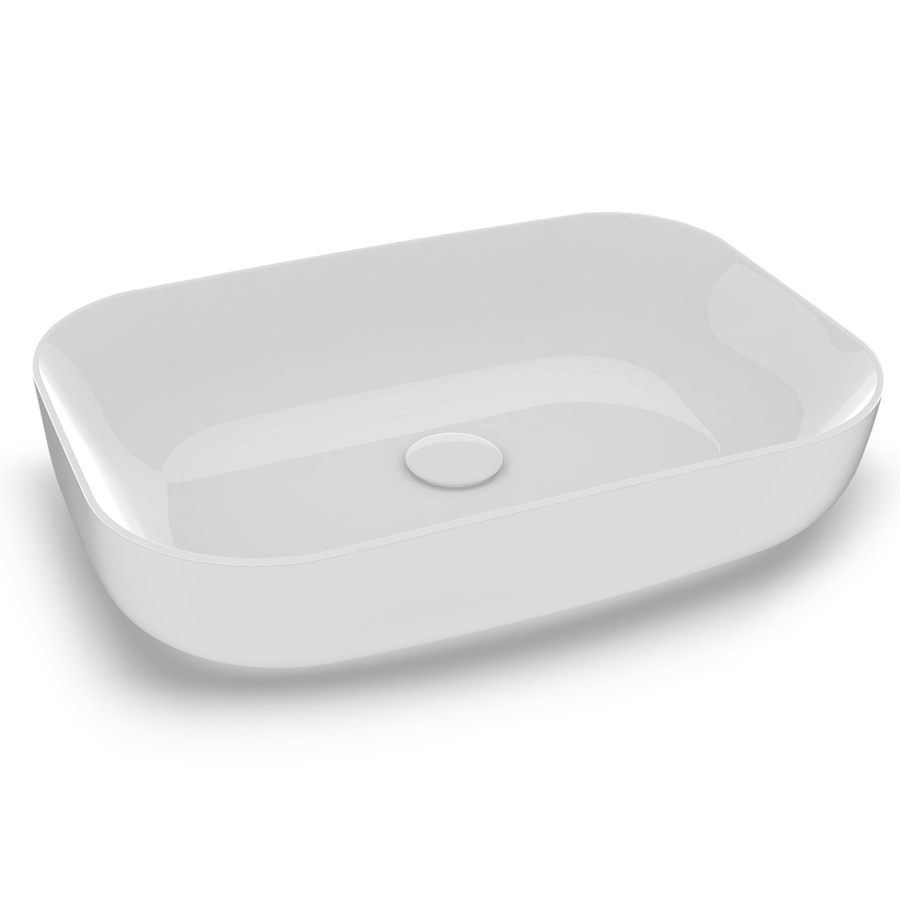 Olympia Ceramica Metamorfosi Umywalka 60x42 biały połysk MET4260001