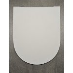       Olympia Ceramica Milady Deska wolnoopadająca slim biały mat Z WADĄ  C5CN11 WIETRZENIE MAGAZYNÓW!!