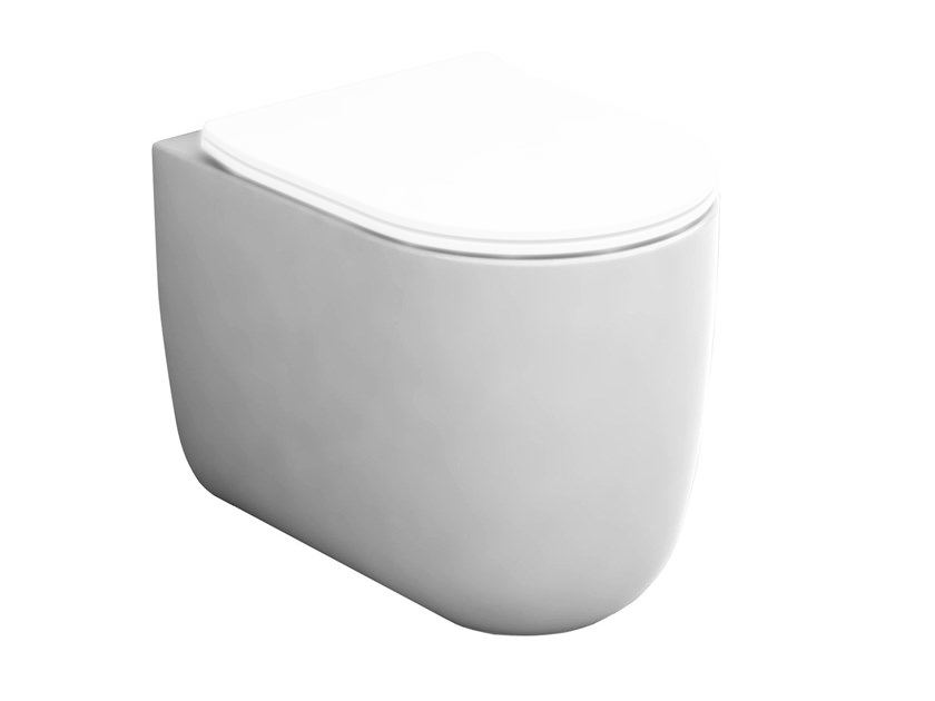 Olympia Ceramica Milady Miska bezrantowa 53x36 biały połysk MIL110301 W MAGAZYNIE!!