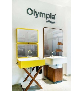 Olympia Ceramica My Bag Lustro do stelaża umywalkowego yellow AGVAL30