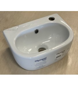    Olympia Ceramica Nicole Umywalka 36x26 cm biały NIC413D101 WYPRZEDAŻ EKSPOZYCJI!!