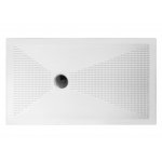 Olympia Ceramica Oly Brodzik ceramiczny 140x80 biały połysk OLY8801401