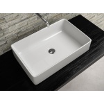       Olympia Ceramica Umywalka prostokątna 60x38 cm biały połysk LIL4260001 WIETRZENIE MAGAZYNÓW!!