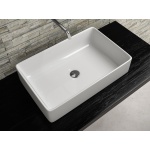       Olympia Ceramica Umywalka prostokątna 60x38 cm biały połysk LIL4260001 W MAGAZYNIE!!