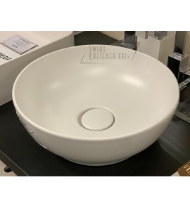     Olympia Ceramica Trend 38 Umywalka nablatowa ⌀38 cm biały mat TRE42TO38011/1 WYPRZEDAŻ EKSPOZYCJI!!