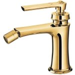 Omnires Armance Bateria bidetowa jednootworowa bez korka Złoty AM5220GL