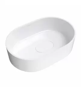 Omnires Cadence M+ Umywalka nablatowa 62x42 cm Biały połysk CADENCE620BP