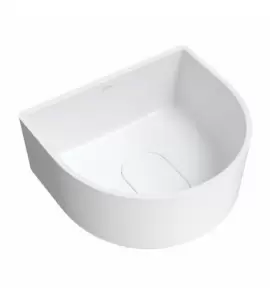 Omnires Cadence M+ Umywalka nablatowa 42x37 cm Biały mat CADENCE420BM
