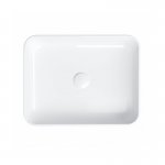 Omnires Corona Umywalka nablatowa 500x385 mm Biały połysk CORONA500BP