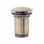 Omnires Korek umywalkowy typu klik-klak Brąz antyczny A706BR