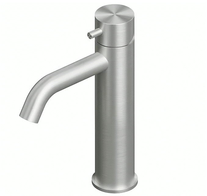 QuadroDesign Source Bateria umywalkowa brushed stainless steel 1203AS
