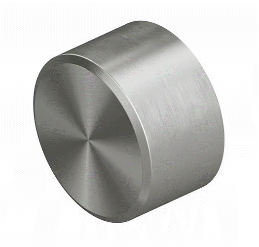 QuadroDesign Stereo Przełącznik podtynkowy 2-drożnym brushed stainless steel 1664AS