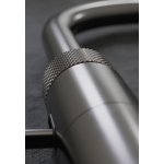 Quooker Zestaw bateria kuchenna z wyciąganą wylewką Flex Round plus zbiornik HOT 3L PRO3 Gunmetal