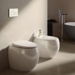 Rak Ceramika CLOUD Bidet 56x40 biały połysk CLOBD2015AWHA