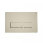 Rak Ceramika Ecofix Przycisk spłukujący beżowy mat FSRAKPPL006505