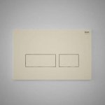 Rak Ceramika Ecofix Przycisk spłukujący beżowy mat FSRAKPPL006505