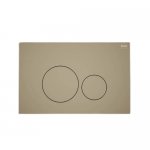 Rak Ceramika Ecofix Przycisk spłukujący cappuccino mat FSRAKPPL003514