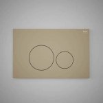 Rak Ceramika Ecofix Przycisk spłukujący cappuccino mat FSRAKPPL003514