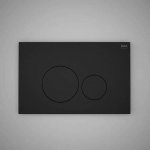 Rak Ceramika Ecofix Przycisk spłukujący czarny mat FSRAKPPL003504