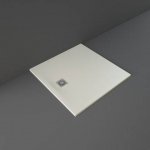 Rak Ceramika Feeling Brodzik prysznicowy 80x80 beżowy mat RFST008080S505