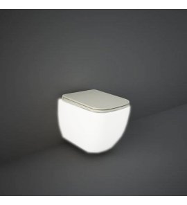 Rak Ceramika Feeling Metropolitan Deska WC slim wolnoopadająca beżowy mat MPSC3901505