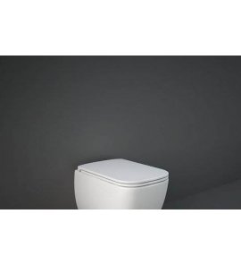 Rak Ceramika Resort/Tonique Deska WC wolnoopadająca slim biały połysk RESC00004