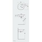 Rak Ceramika Sensation Umywalka 50x46 biały połysk SENWB5001AWHA