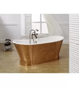 Bleu Provence Luxury Rame Wanna wolnostojąca 170x68 solid copper 8070C