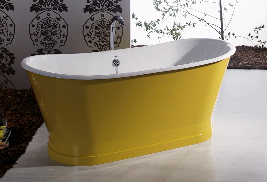 Bleu Provence Antica Wanna wolnostojąca 170x68 żółty 7070R