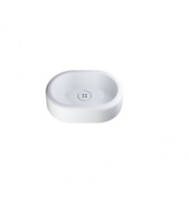Relax Design Button Umywalka stawiana 60x42 z korkiem white matt BUTTON60LX01MATT