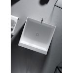 Relax Design Essequadro Wanna wolnostojąca 120x120 z korkiem white matt ESSEQUADROLX01MATT