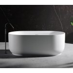 Relax Design Horizon Wanna wolnostojąca 150x80 z korkiem white matt HORIZONLX01MATT