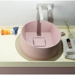  Relax Design Inside Out Umywalka stawiana ∅42 z korkiem flesh pink matt INSIDECLX15MATT