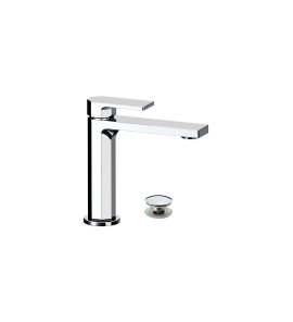 Remer Academy Bateria umywalkowa z korkiem klik-klak Chrom AY10CC