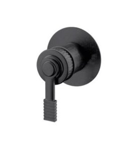 Remer Atelier Bateria natryskowa podtynkowa Brushed Black Chrome AL30LCFP