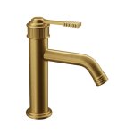 Remer Atelier Bateria umywalkowa jednouchwytowa bez korka Brushed Gold AL12BG
