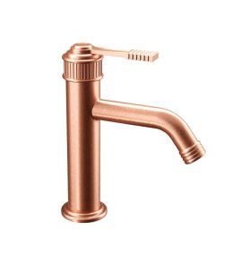 Remer Atelier Bateria umywalkowa jednouchwytowa bez korka Brushed Copper AL12RP