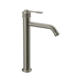 Remer Atelier Bateria umywalkowa wysoka jednouchwytowa bez korka Visual Inox AL11LXLXV